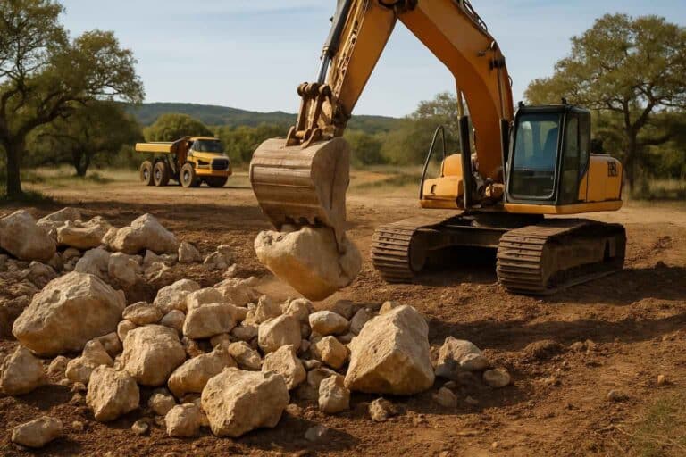 surface rock removal in johnson city texas