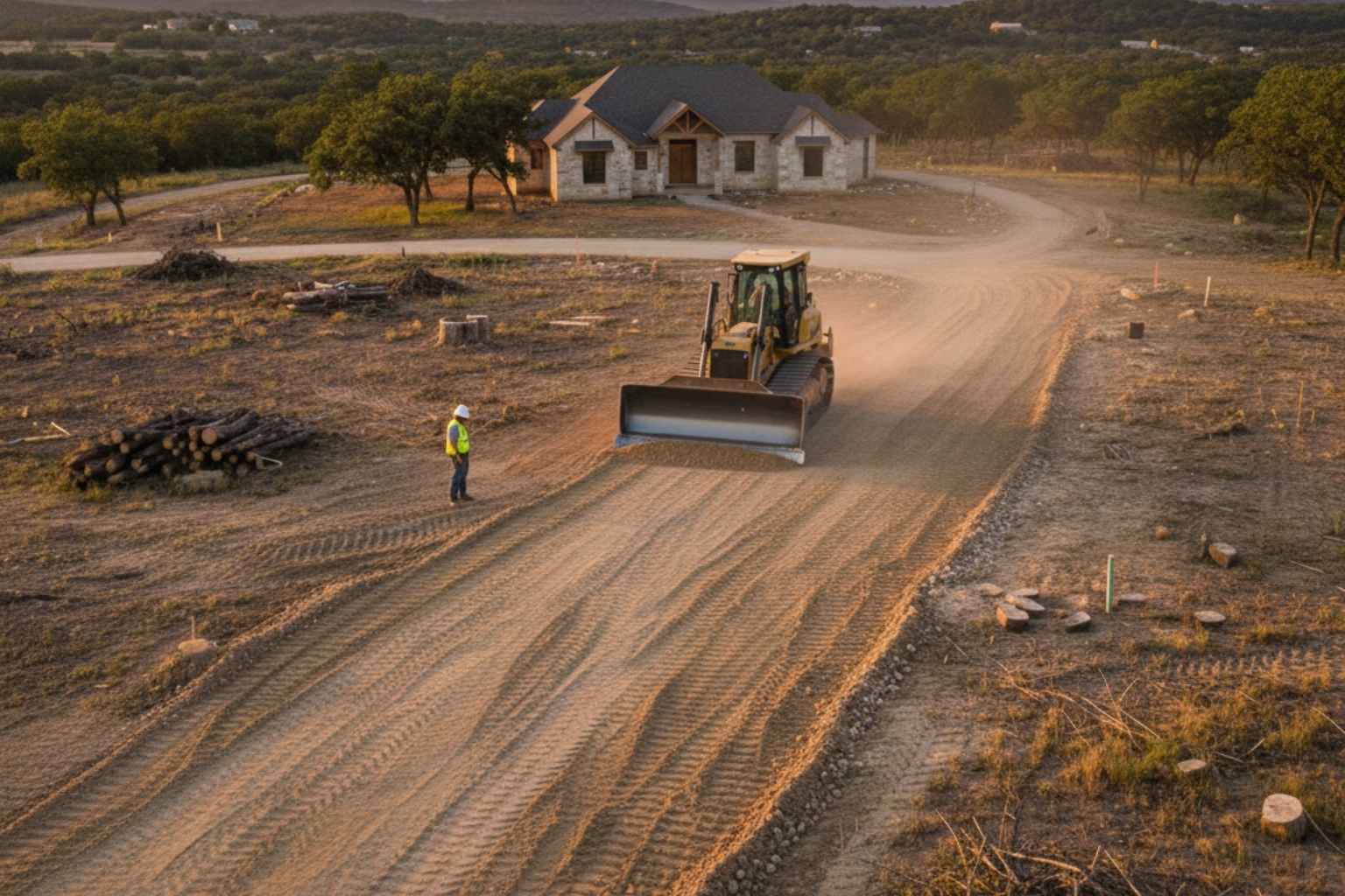 Crown And Ditch In Hunt Texas
