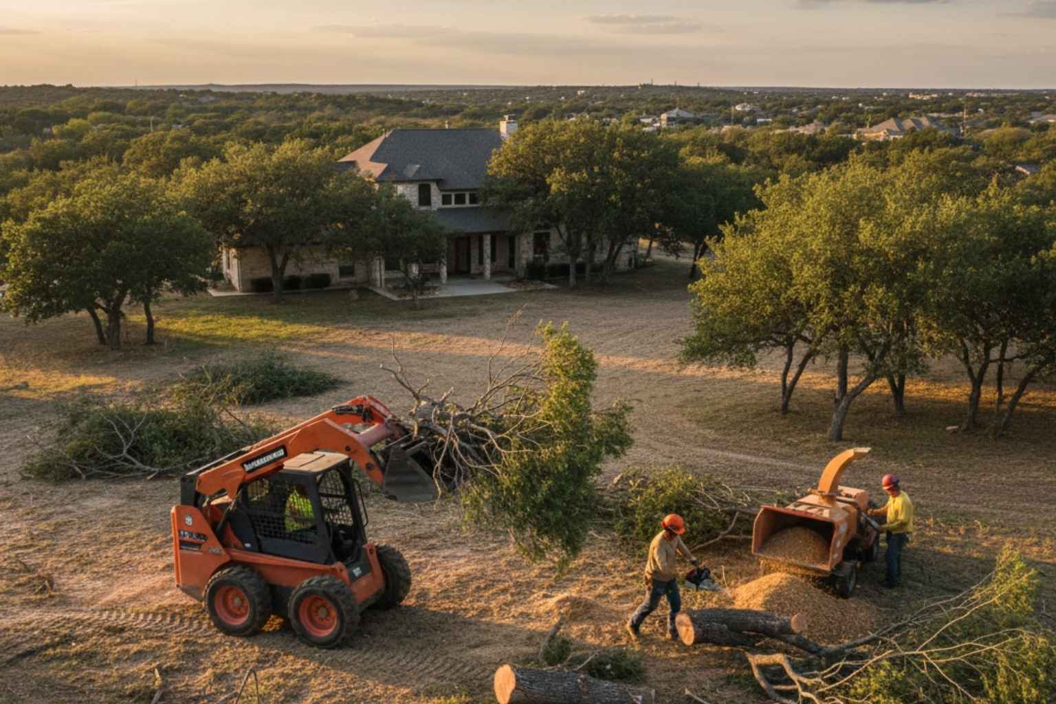 Mesquite Tree Removal In Boerne Texas