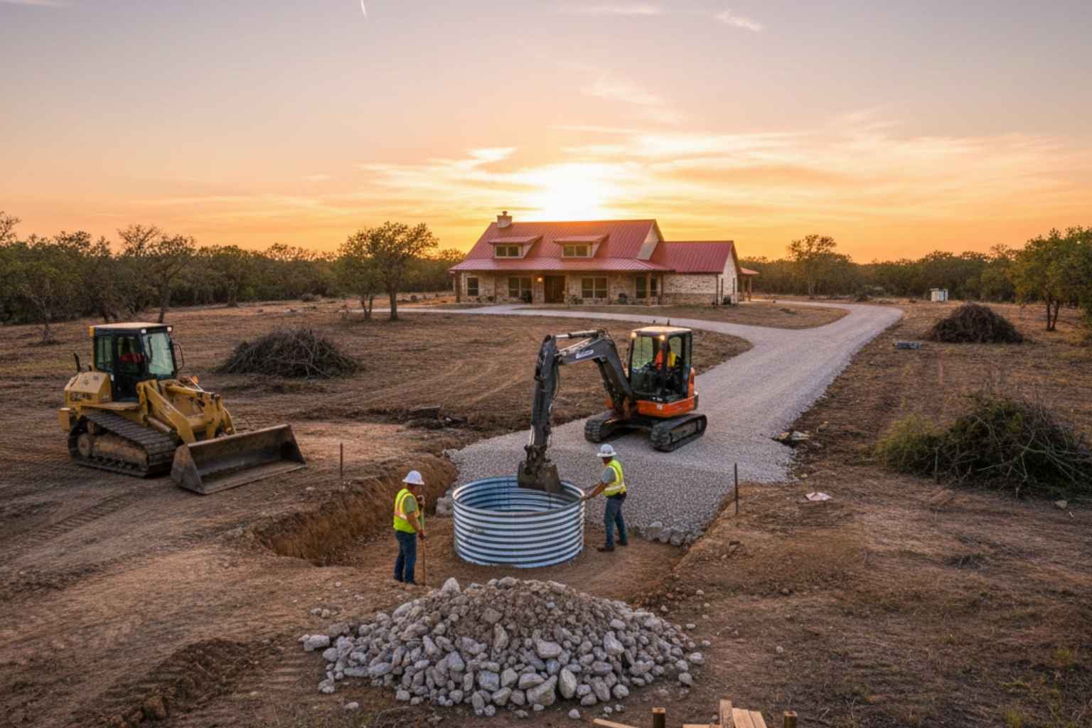 Gates And Cattle Guards In Llano Texas 2 Pipe Entrance Construction In Llano Texas