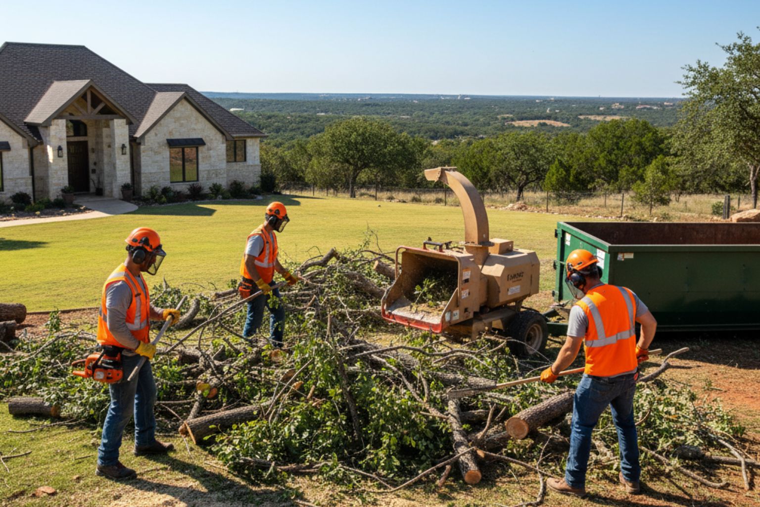 Tree Debris Removal in Llano Texas