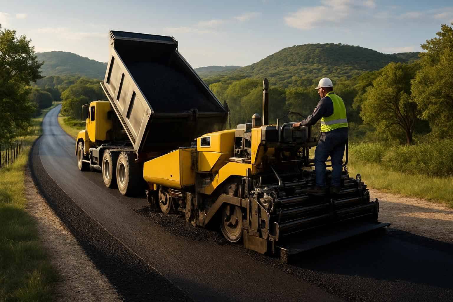 asphalt paving in hunt texas