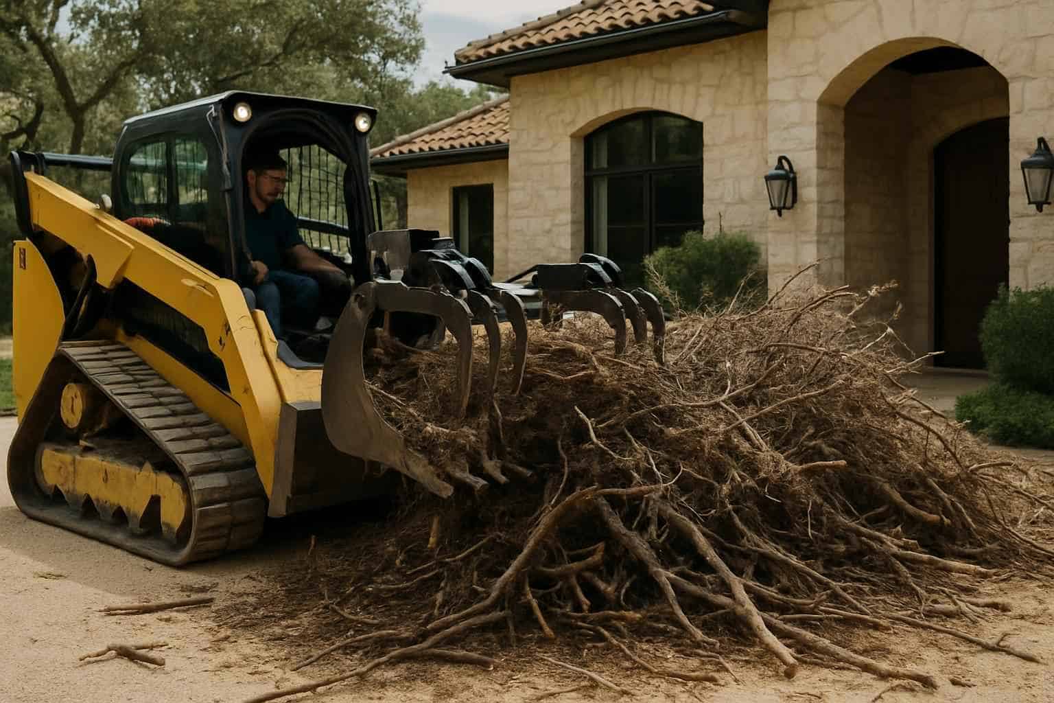 brush debris removal in hunt texas