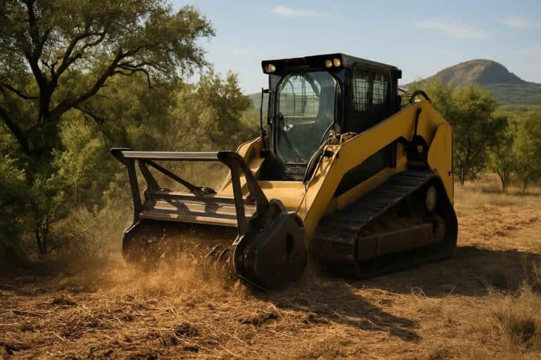 brush mulching in round mountain texas
