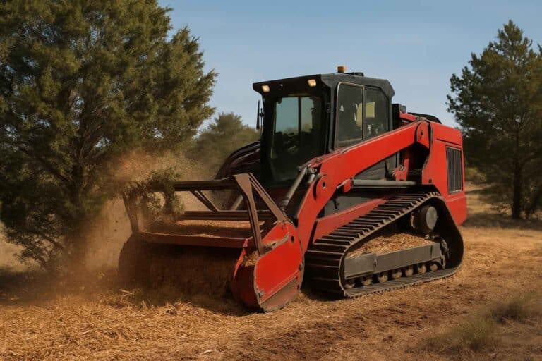 cedar eating mulching in boerne texas
