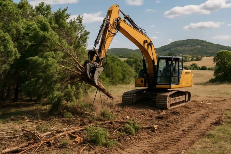 cedar tree removal in hunt texas