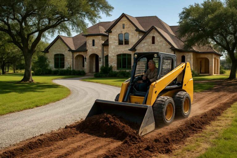 driveway clearing in cypress mill texas
