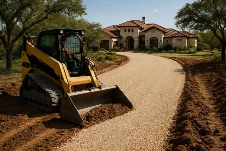 driveway clearing in llano texas