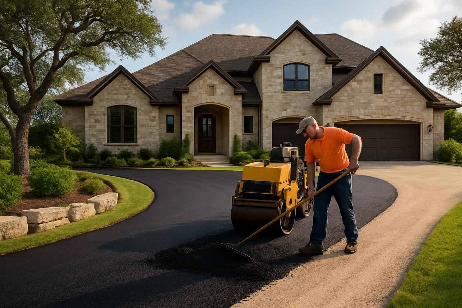 driveway paving in hunt texas