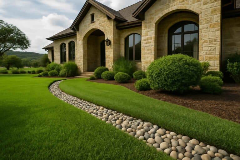 french drains in hunt texas