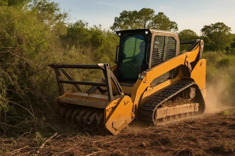 heavy brush removal in cottonwood shores texas