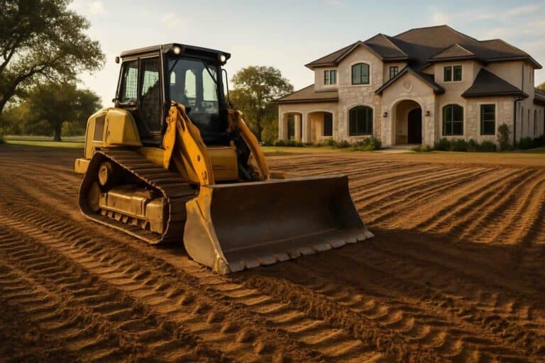 land grading in cypress mill texas