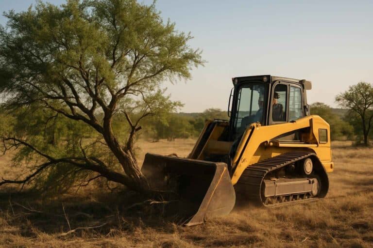 mesquite tree removal in round mountain texas