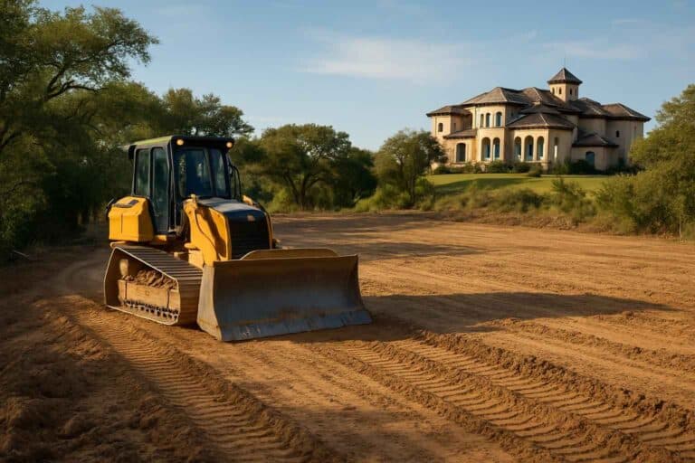 pad site clearing in horseshoe bay texas