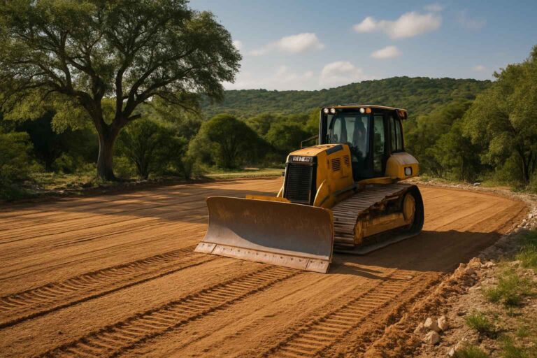 pad site clearing in hunt texas