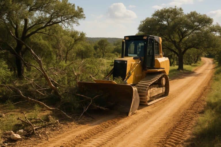 ranch road clearing in cypress mill texas