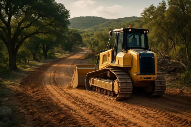 ranch road clearing in hunt texas