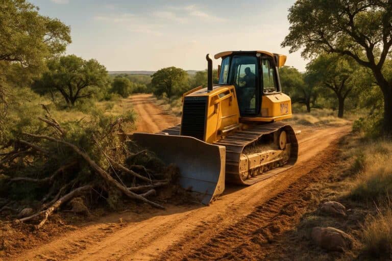 ranch road clearing in llano texas