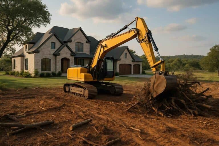residential land clearing in llano texas