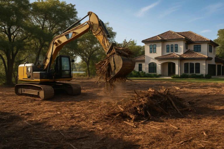residential lot clearing in granite shoals texas