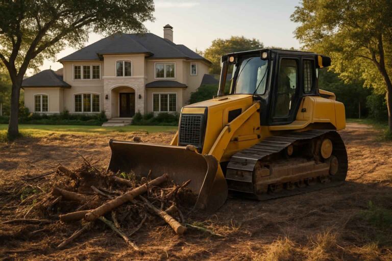 residential lot clearing in kingsland texas