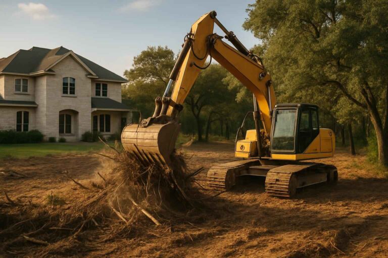 residential lot clearing in llano texas