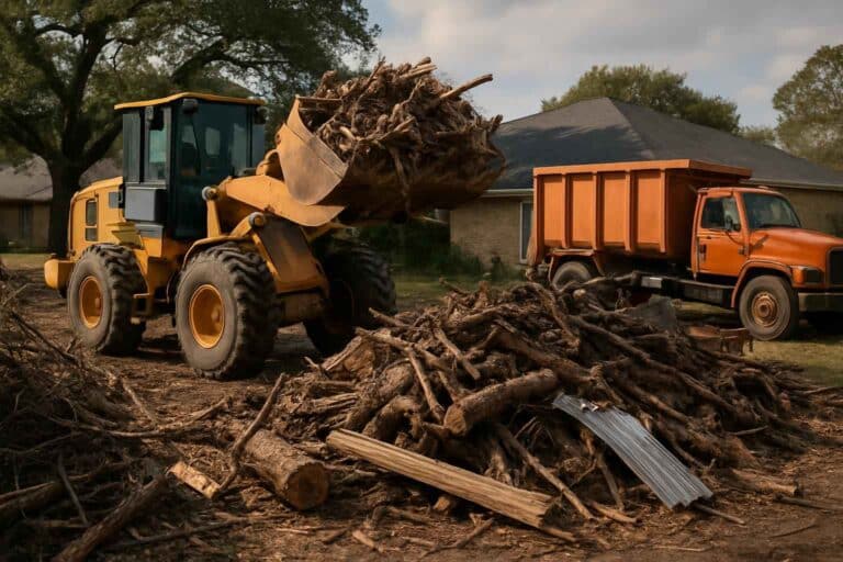 storm debris removal in kingsland texas