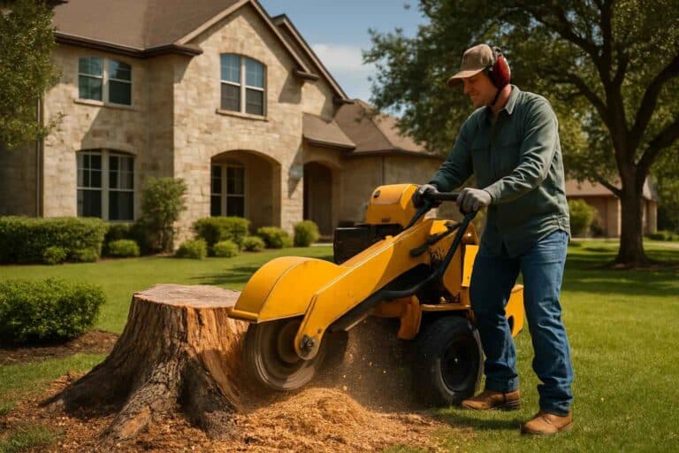 stump removal in cottonwood shores texas