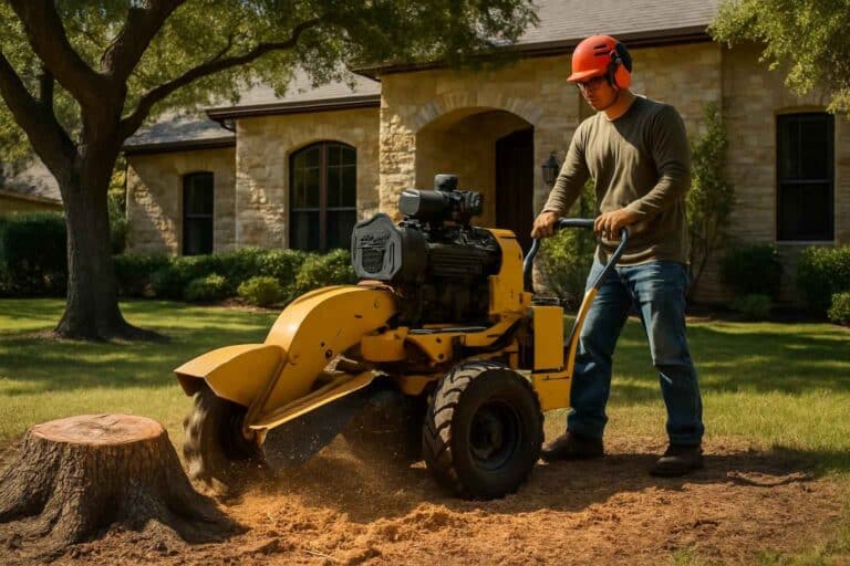 stump removal in llano texas