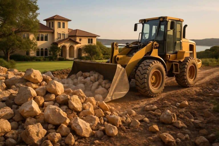 surface rock removal in horseshoe bay texas