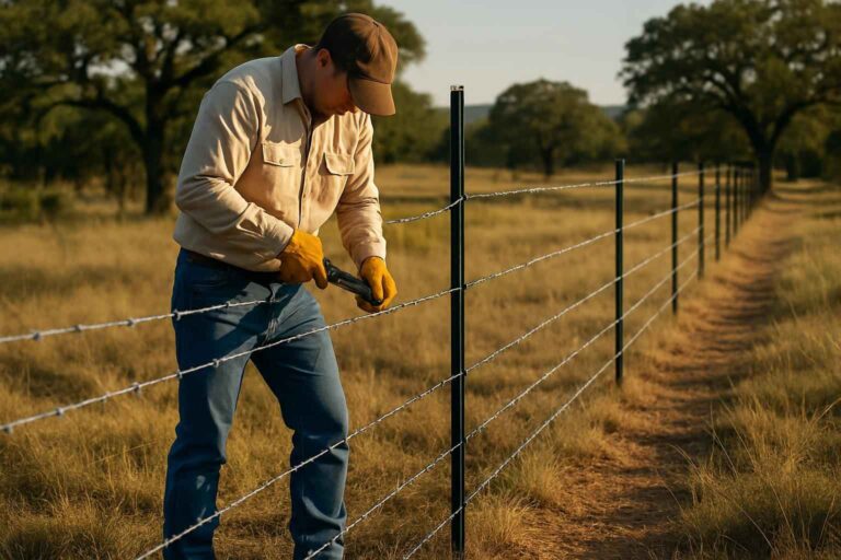 t post installation in round mountain texas