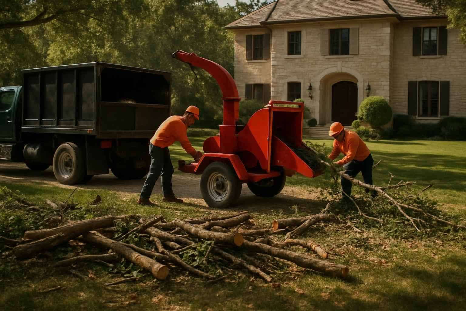 tree debris removal in hunt texas