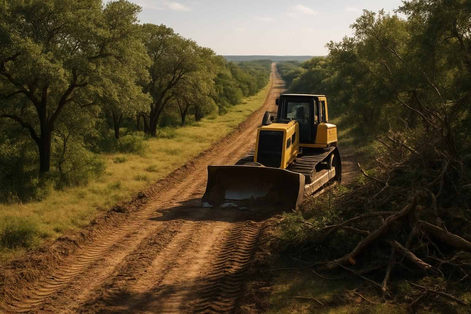 Boundary Line Clearing In Pontotoc Texas