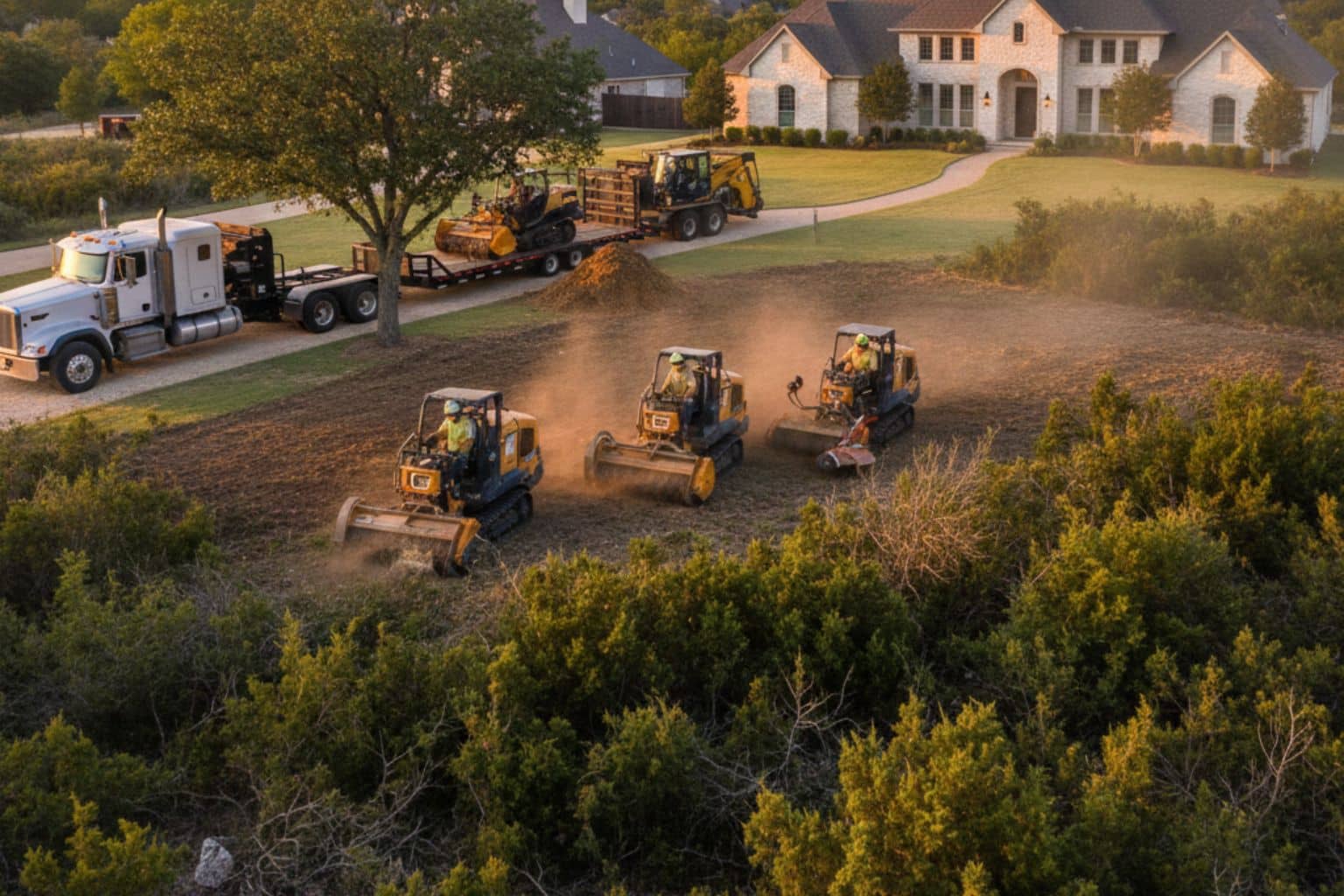 Cedar Brush Eating In Cottonwood Shores Texas