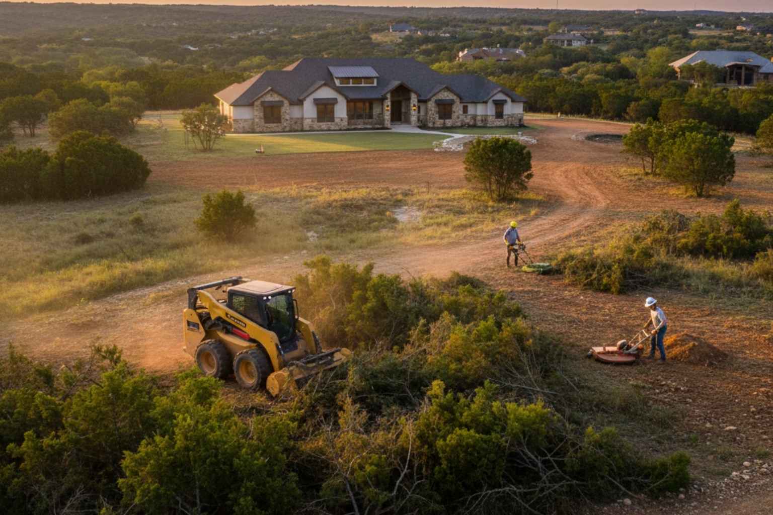 Cedar Brush Eating In Marble Falls Texas