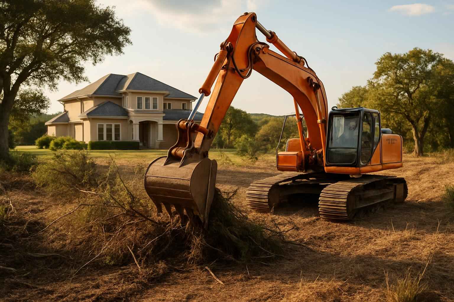 Residential Lot Clearing In Medina Texas