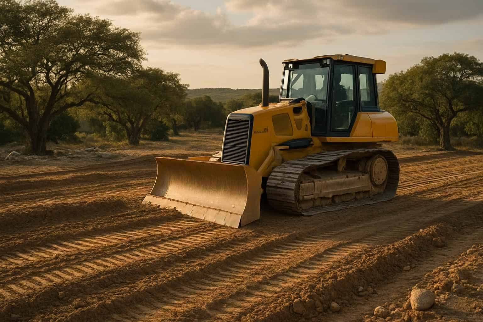 Rough Grading in Fischer Texas