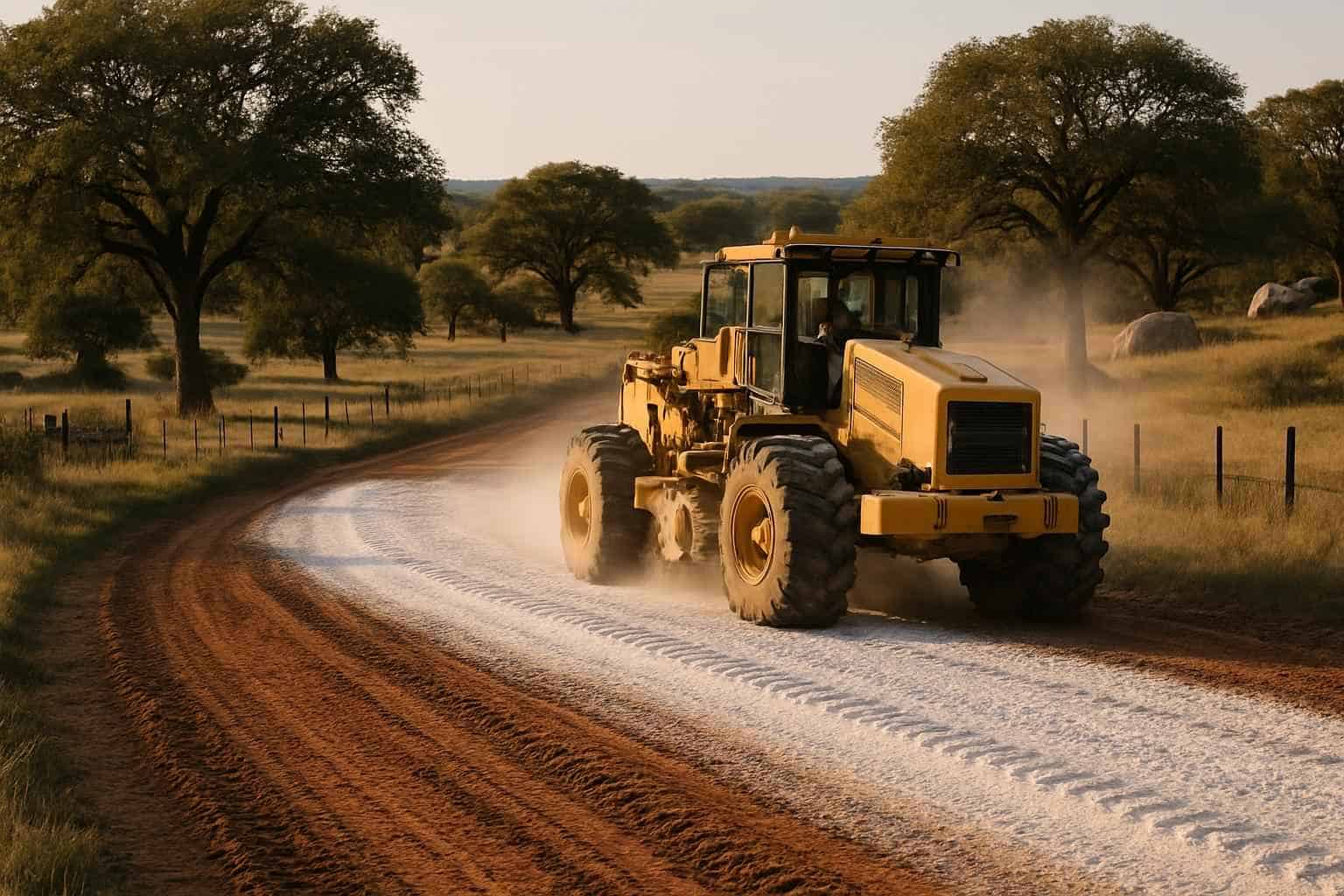 House Pad Construction In Pontotoc Texas