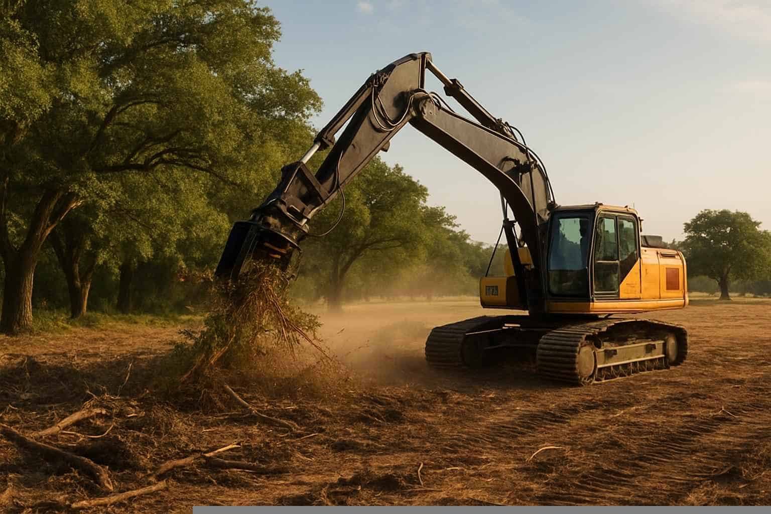 Acreage Land Clearing in Burnet Texas