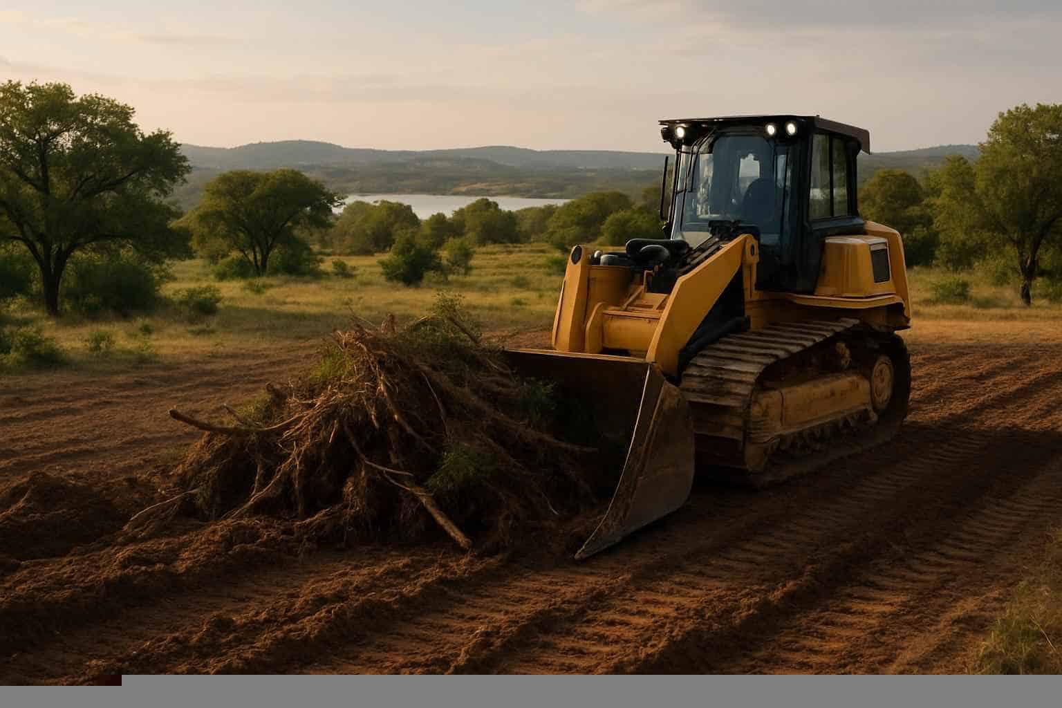 Acreage Land Clearing in Marble Falls Texas