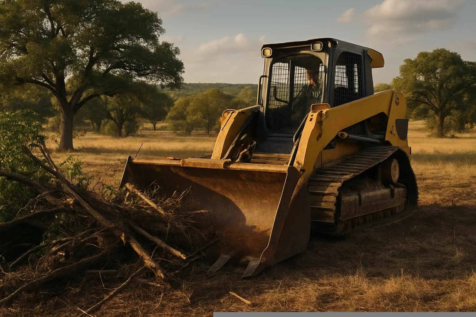Acreage Land Clearing in Pontotoc Texas
