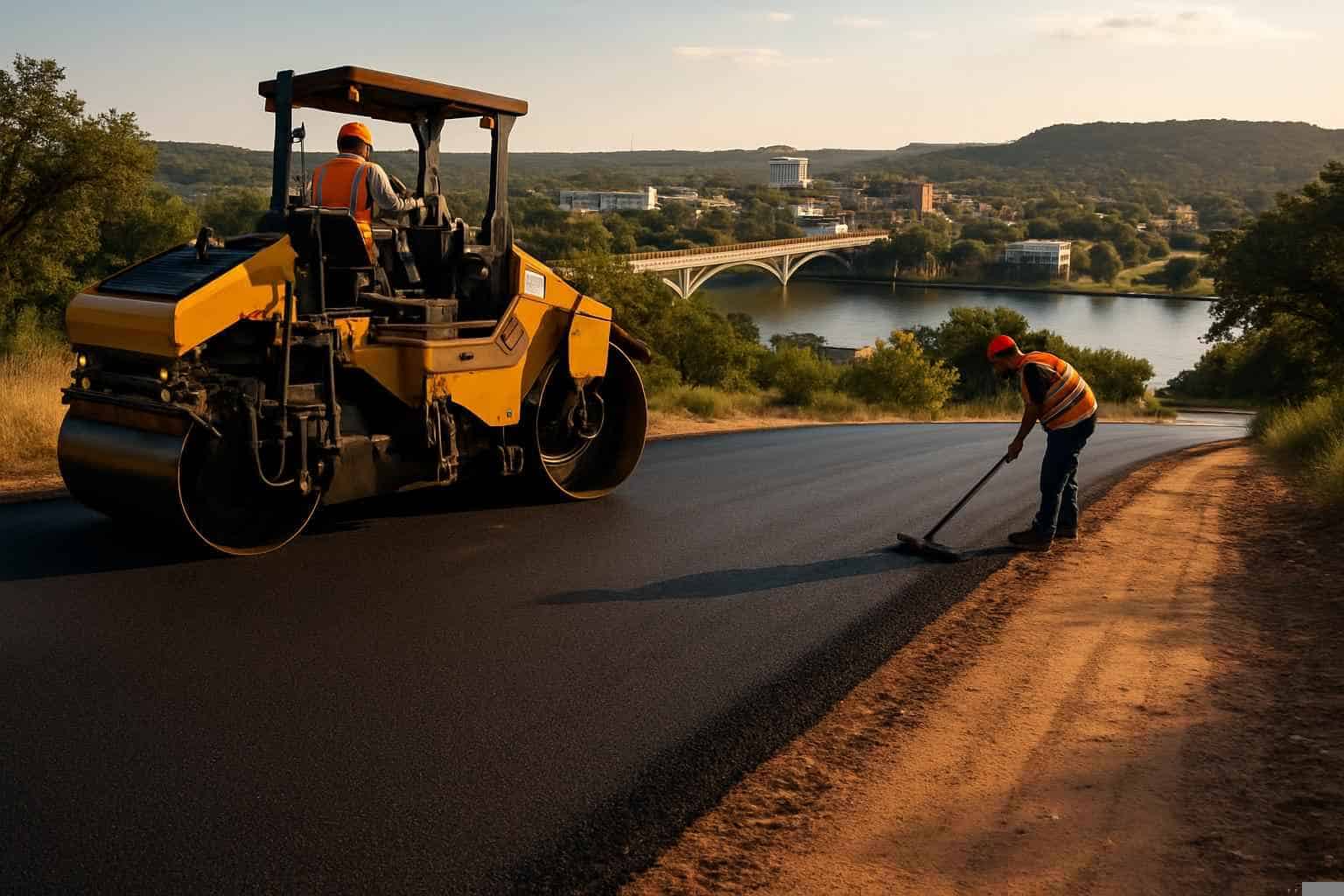 Road Paving In Marble Falls Texas 1 Asphalt Paving in Marble Falls Texas
