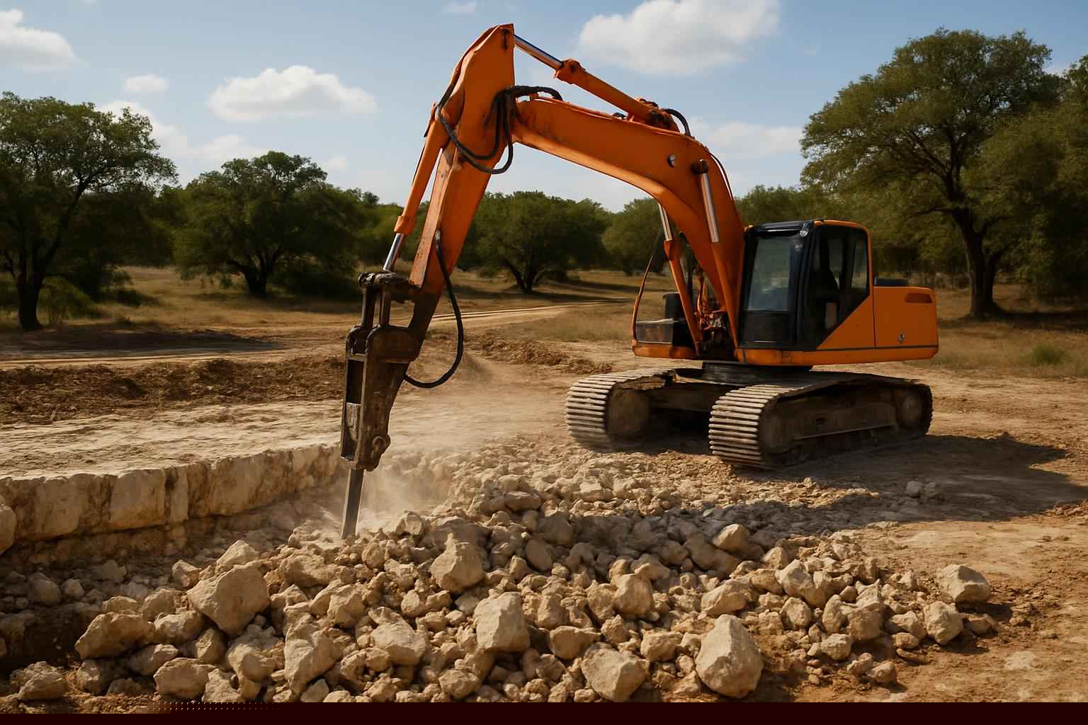 Bedrock Reduction in Fischer Texas