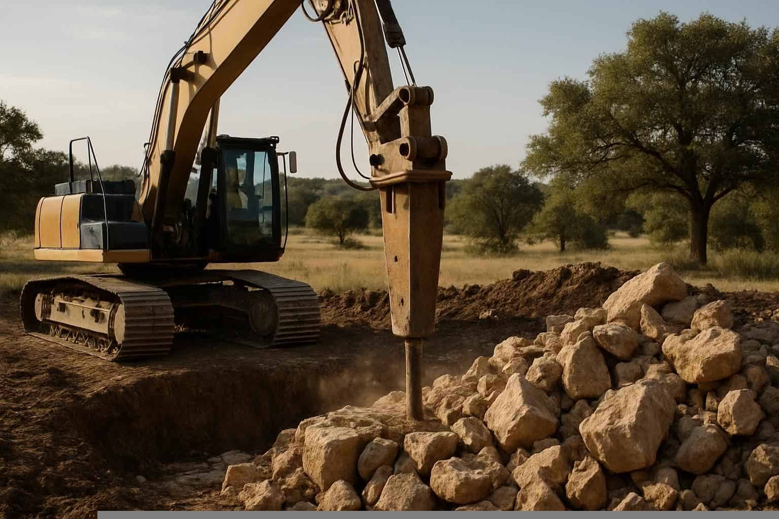 Bedrock Reduction in Pontotoc Texas
