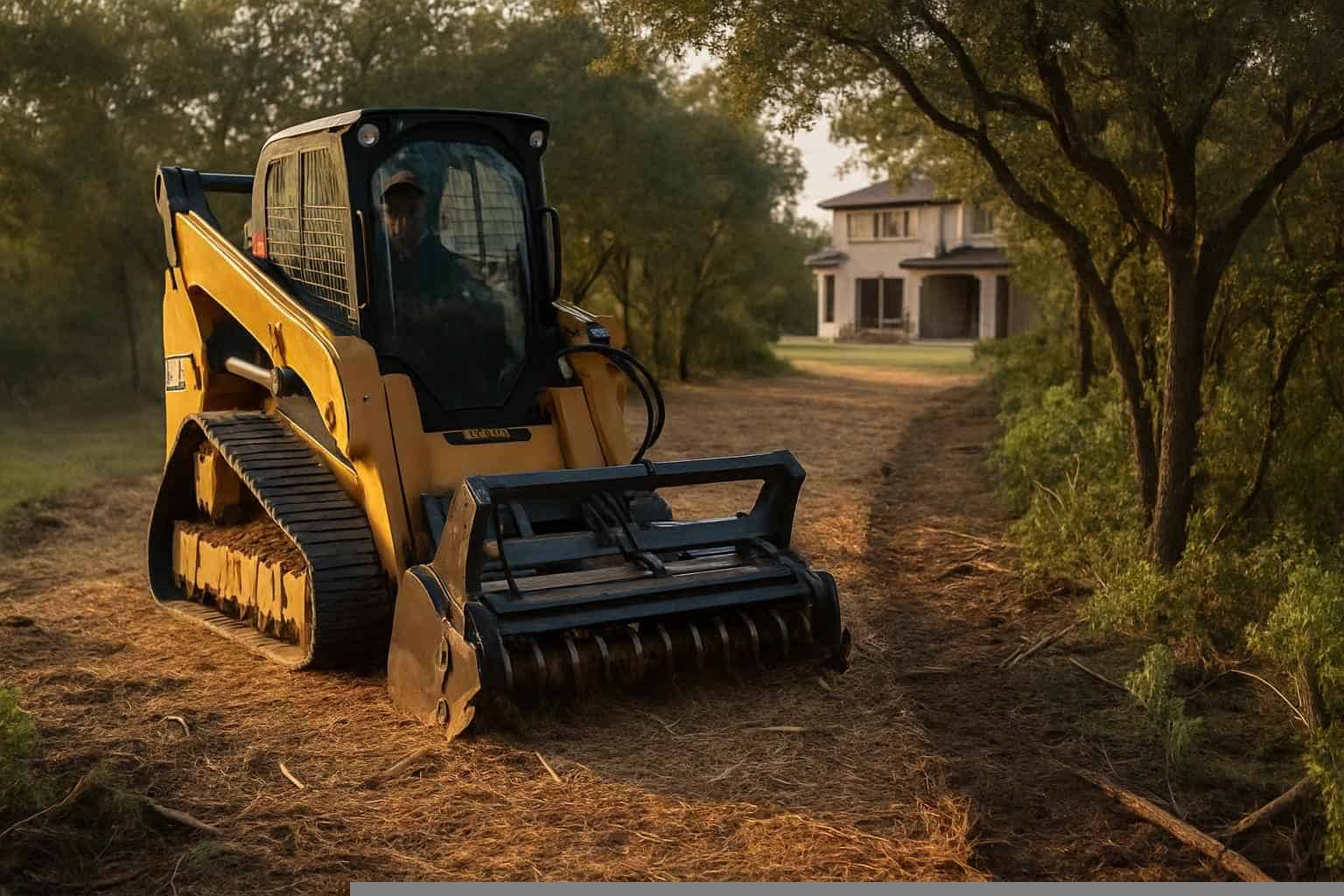 Fence Line Clearing In Cottonwood Shores Texas 3 Boundary Line Clearing In Cottonwood Shores Texas