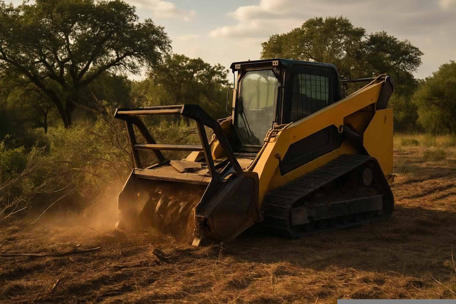 Brush and Tree Lot Clearing in Burnet Texas