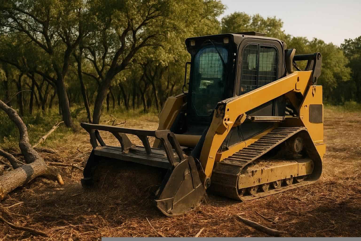 Brush and Tree Lot Clearing in Fischer Texas