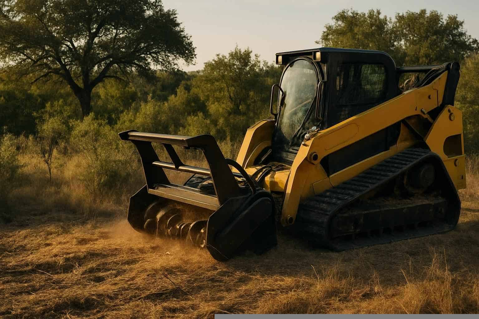 Brush Clearing in Burnet Texas