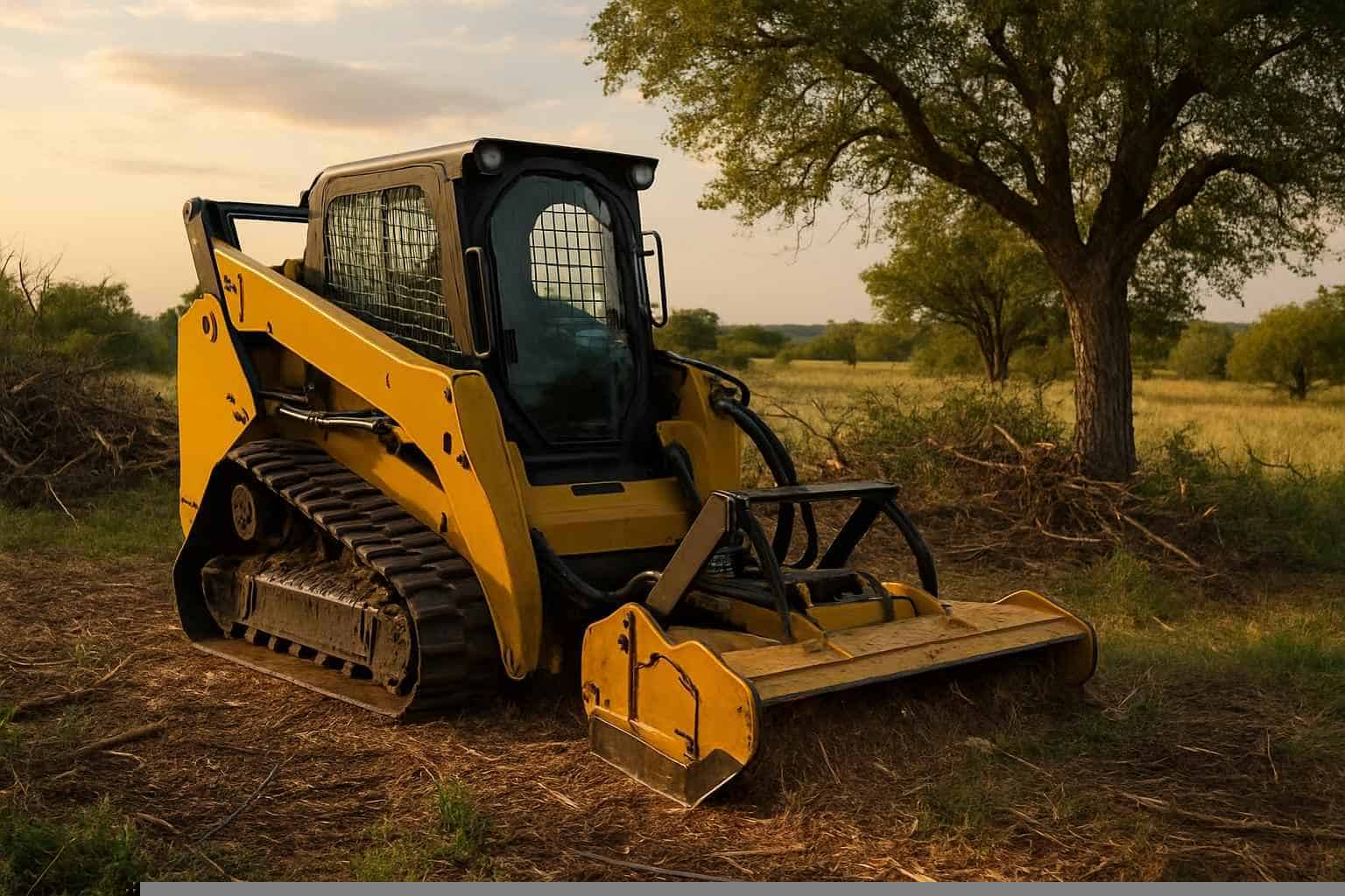 Brush Clearing in Pontotoc Texas
