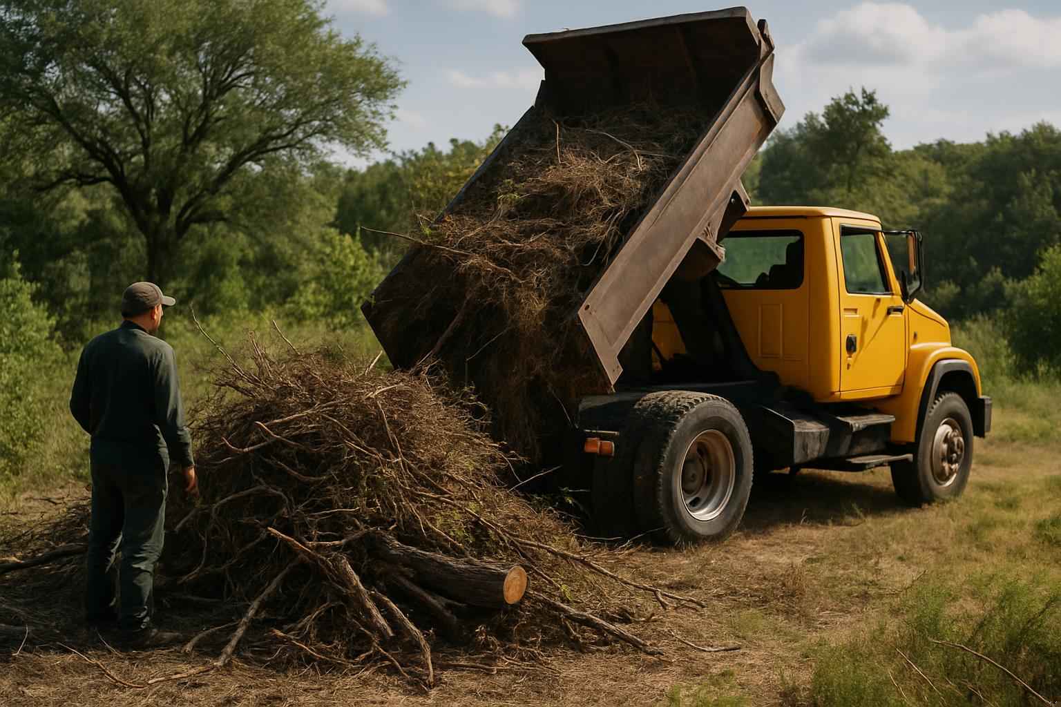 Brush Debris Removal in Burnet Texas